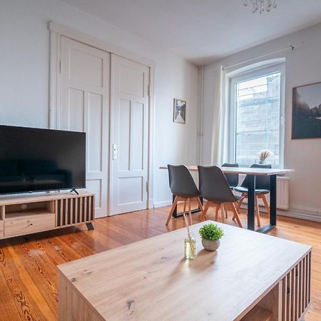 פלאנסבורג Grosses Apartment Mit 2 Balkonen Zentral Am Nordertor מראה חיצוני תמונה