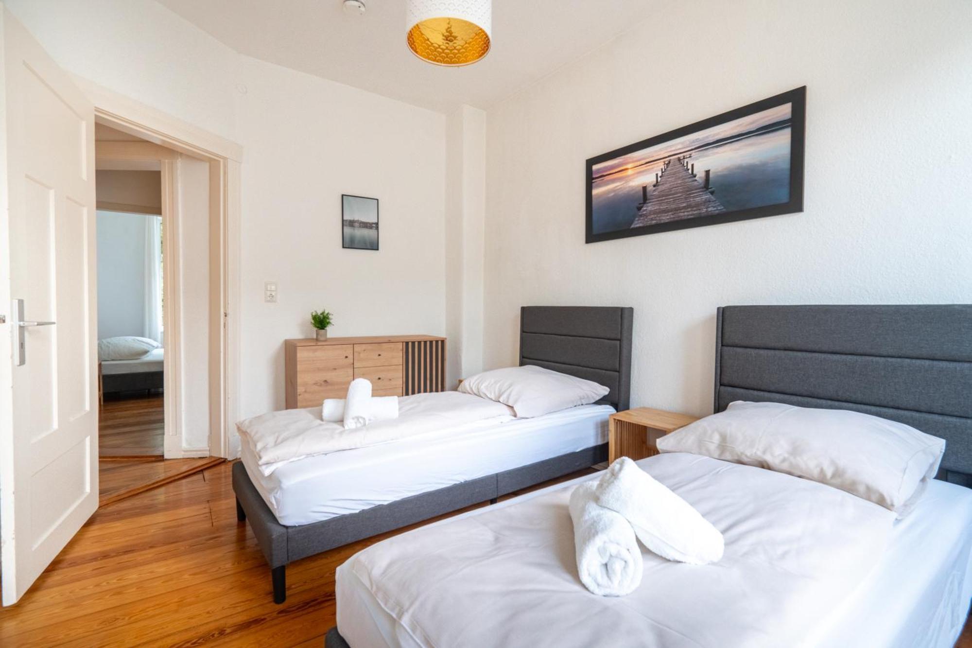 פלאנסבורג Grosses Apartment Mit 2 Balkonen Zentral Am Nordertor מראה חיצוני תמונה