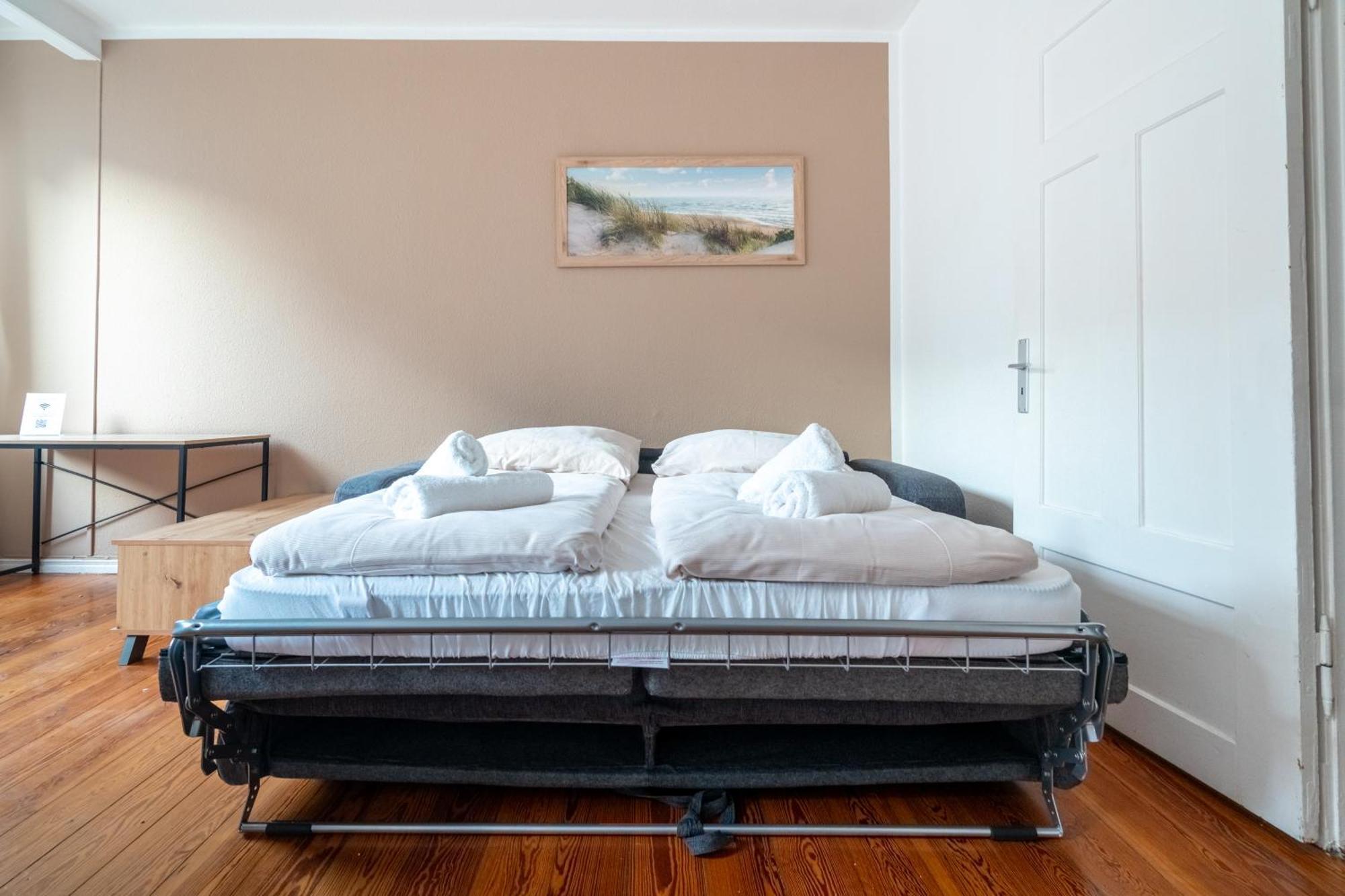 פלאנסבורג Grosses Apartment Mit 2 Balkonen Zentral Am Nordertor מראה חיצוני תמונה