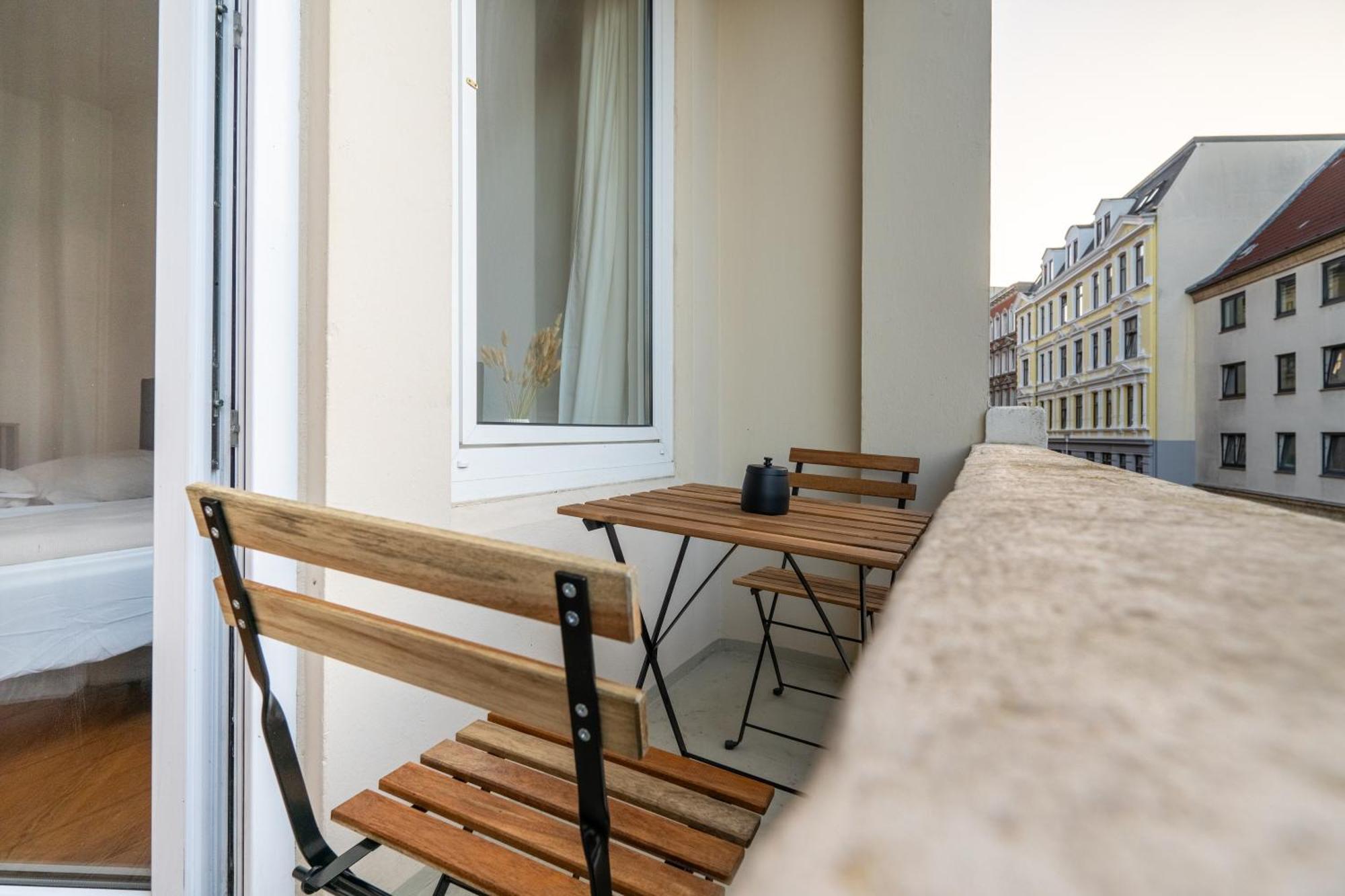 פלאנסבורג Grosses Apartment Mit 2 Balkonen Zentral Am Nordertor מראה חיצוני תמונה