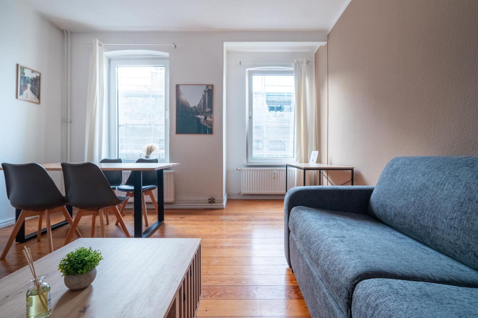 פלאנסבורג Grosses Apartment Mit 2 Balkonen Zentral Am Nordertor מראה חיצוני תמונה